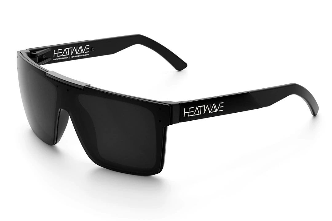 Quatro Sunglasses: Black Metal Customs