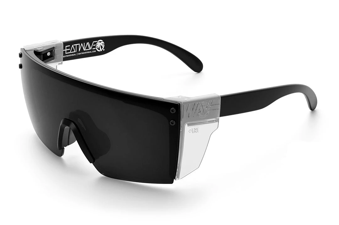 Lazer Face Sunglasses: Black Frame Anti Fog Black Lens Z87 - Image 7