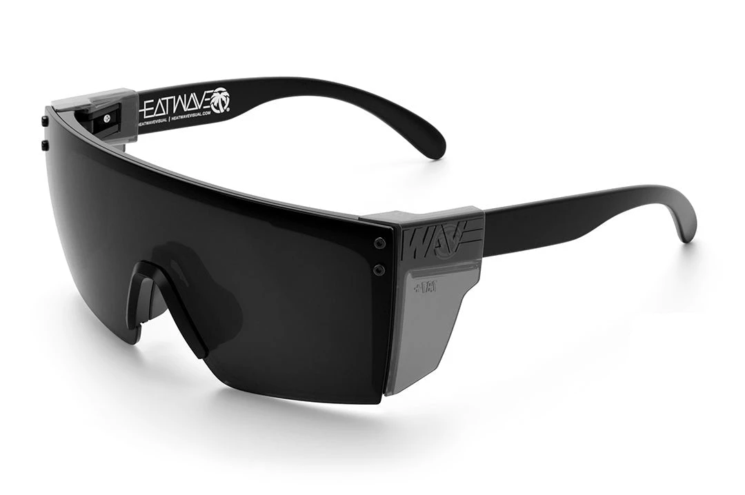 Lazer Face Sunglasses: Black Frame Anti Fog Black Lens Z87 - Image 6