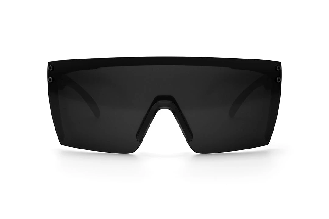 Lazer Face Sunglasses: Black Frame Anti Fog Black Lens Z87 - Image 2