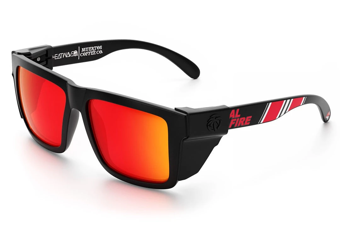 XL VISE Z87 Sunglasses: Cal Fire / Muertos Customs - Image 8