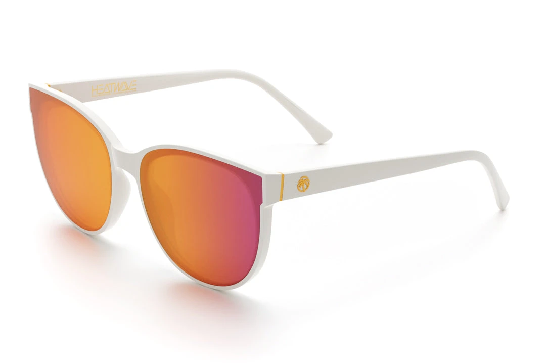 Carat Sunglasses: White - Image 3