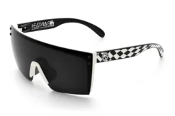 Lazer Face Sunglasses: White Frame Check M8 Customs