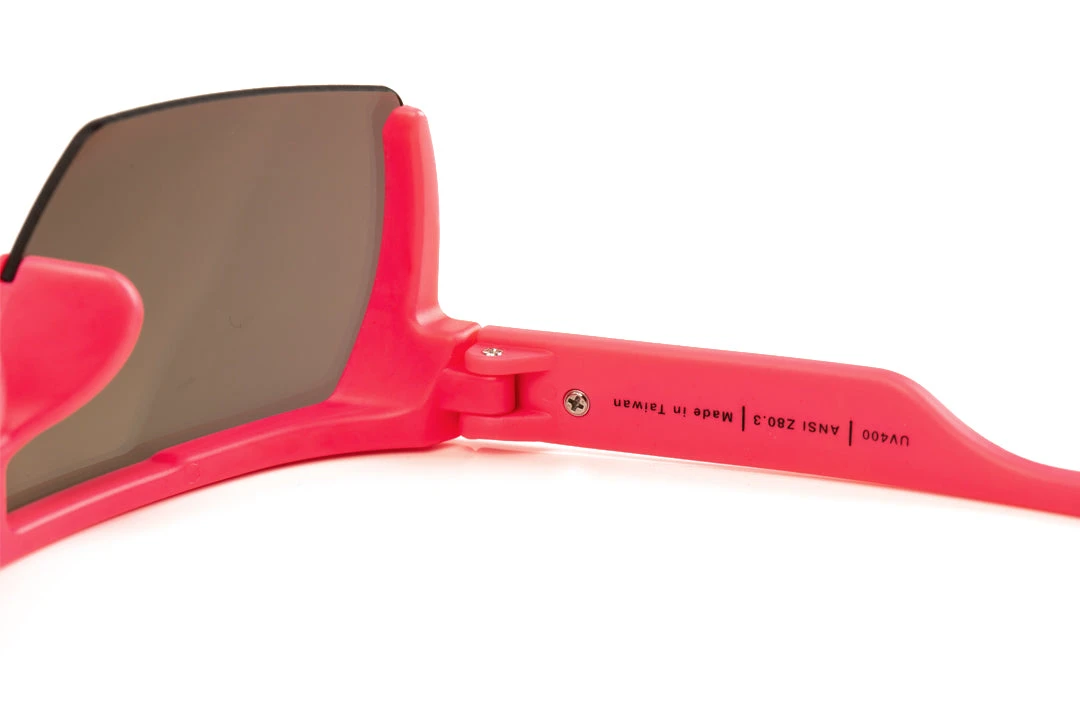 Kids Lazer Face Sunglasses: Pink Waverunner - Image 6