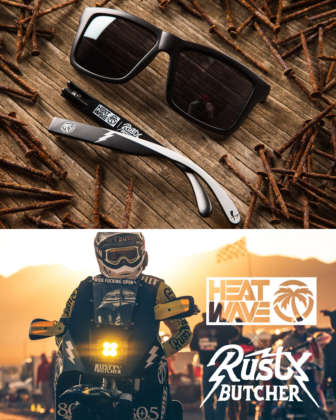 VISE Sunglasses: Rusty Butcher Customs - Image 3